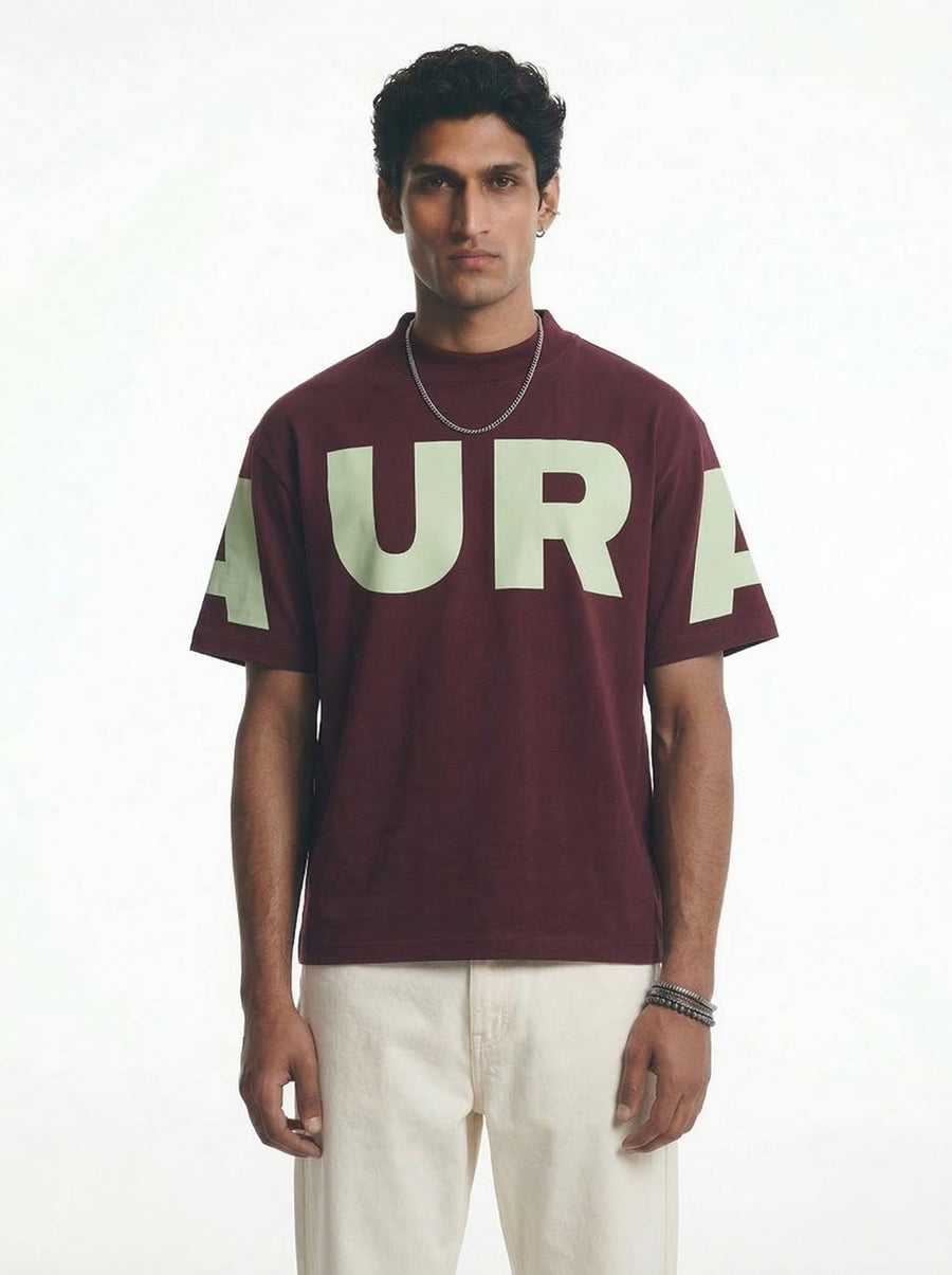 “A-to-A” Maroon Graphic Tee