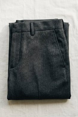 Slim-Fit Wool-Blend Trousers