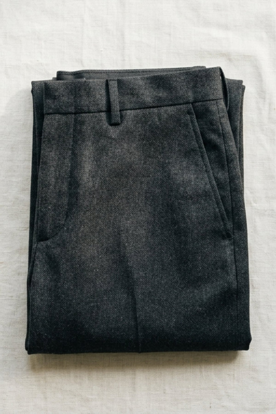 Slim-Fit Wool-Blend Trousers