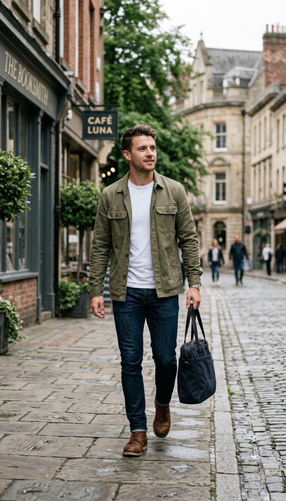 Washed Canvas Shacket